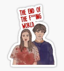 The End Of The Fucking World Netflix Sticker
