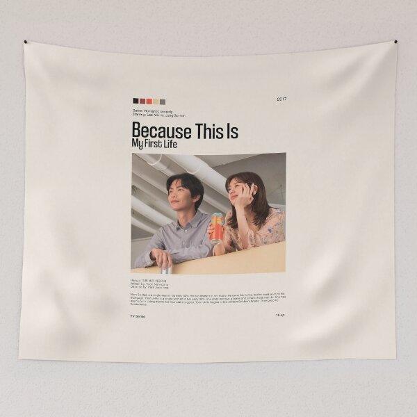 Item preview, Because This Is My First Life, Kdrama (2017) designed and sold by PinkandP.