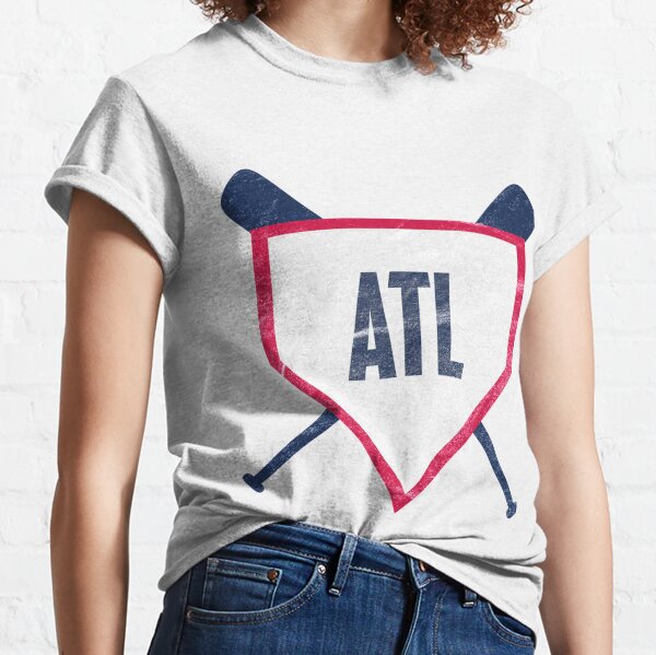 Atlanta Braves Old School Sport Women's T-Shirt