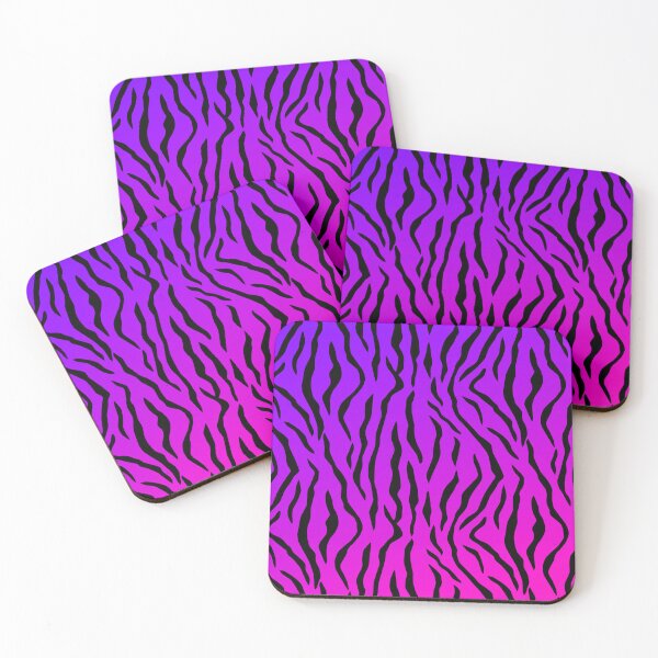 Item preview, Pink-Purple-ish Tiger Stripes designed and sold by SpaceAlienTees.