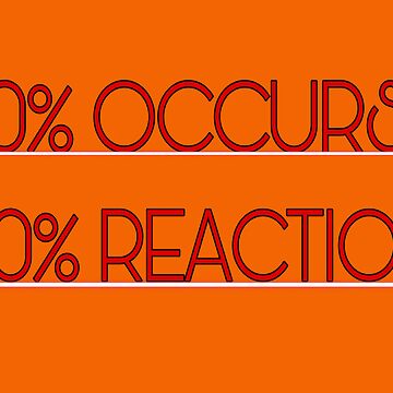Artwork thumbnail, 10% OCCURS 90% REACTION/ RED by Zachlogic