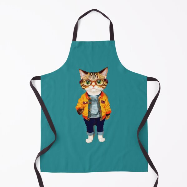 Artikelvorschau, Hipster-Katze V67 entworfen und verkauft von HipsterAnimals.