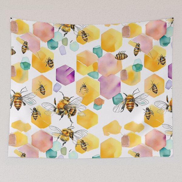 Item preview, Honeycomb Pattern - Hexagon Pattern designed and sold by Tamas Das.