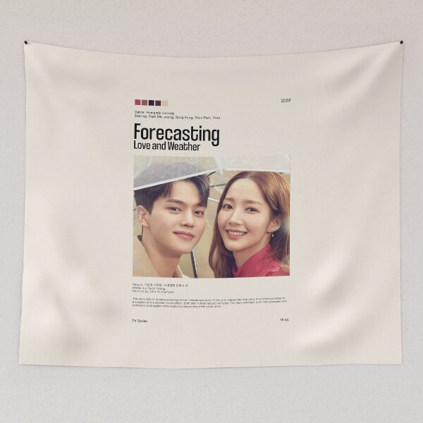 Item preview, Forecasting Love and Weather, Kdrama (2022) designed and sold by PinkandP.