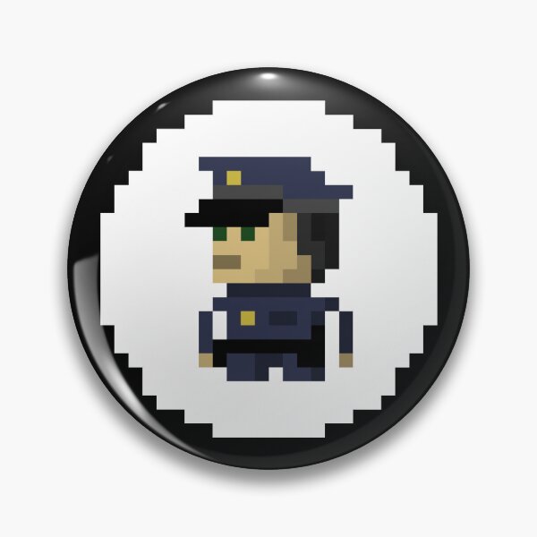 Item preview, Policeman Pixel Art | Law Enforcement Officer Design designed and sold by anycolorart.