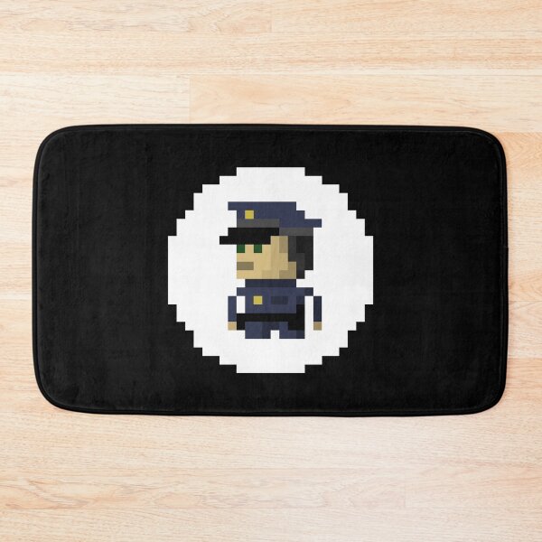 Item preview, Policeman Pixel Art | Law Enforcement Officer Design designed and sold by anycolorart.