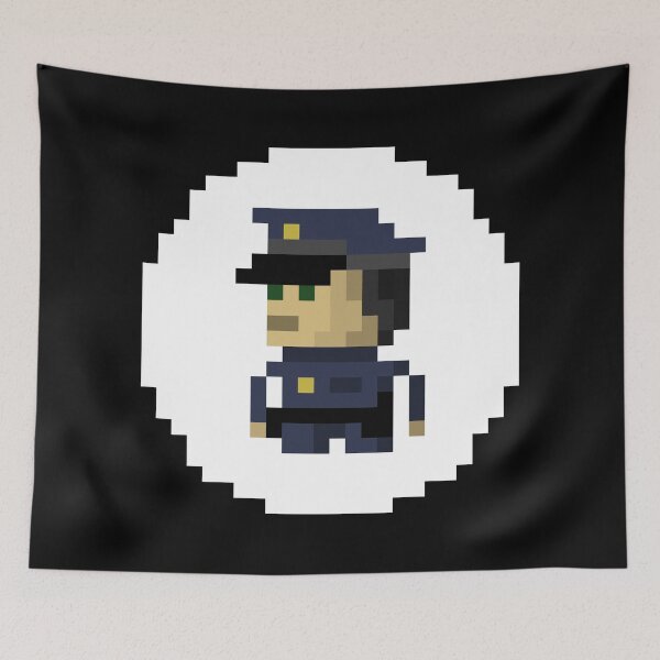Item preview, Policeman Pixel Art | Law Enforcement Officer Design designed and sold by anycolorart.