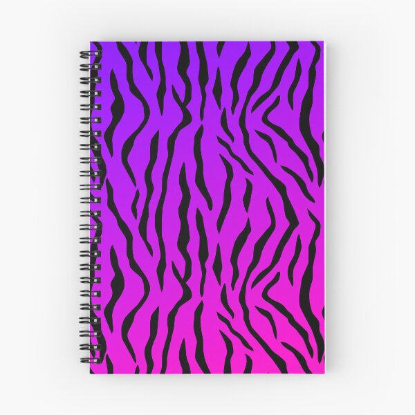 Item preview, Rayas de tigre rosa-violeta designed and sold by SpaceAlienTees.