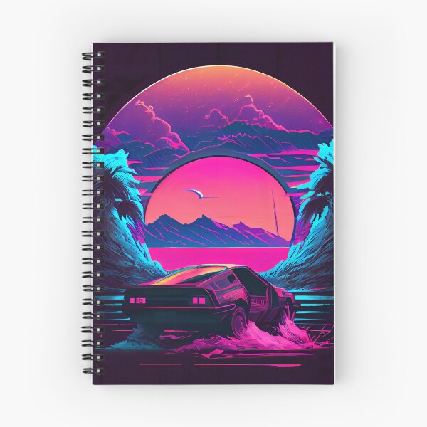 Item preview, Retrowave car designed and sold by Artspiration84.