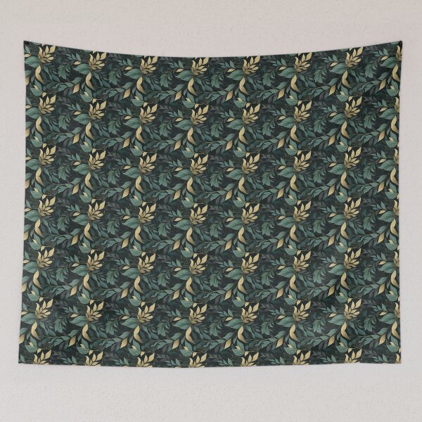 Item preview, Art Nouveau Leaves Pattern | Botanical Print | Floral Wall Art | Nature Inspired Design designed and sold by DreamyDigitalCo.