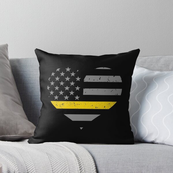 Item preview, Dispatcher Flag Heart designed and sold by bluelinegear.