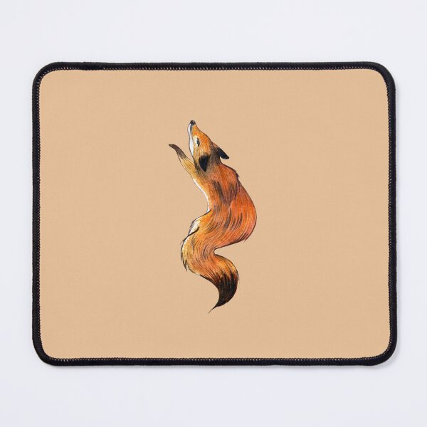 Item preview, Upward Fox. cottagecore decals. Woodland animals. designed and sold by beewitchcottage.