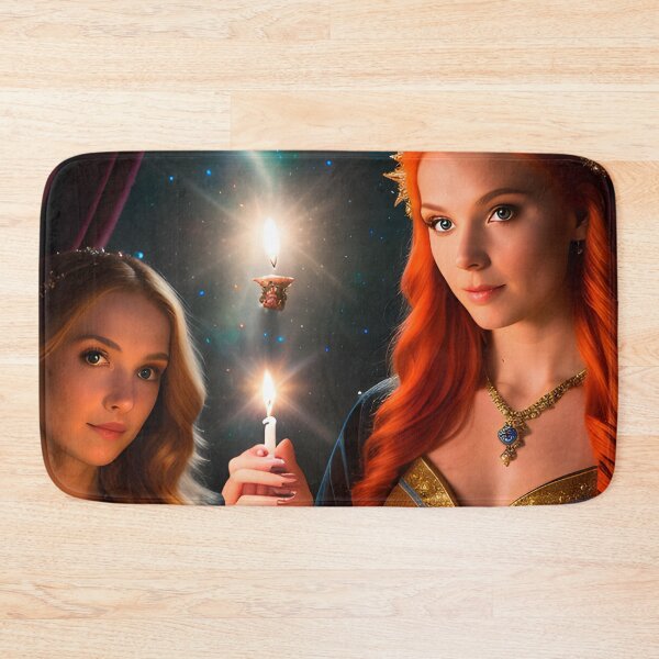 Item preview, Redheaded Sorceress Holding Candle designed and sold by SolarisMoon.