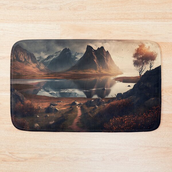 Item preview, Mountain Sunset Splendor - AI Generated designed and sold by AI-Preference.