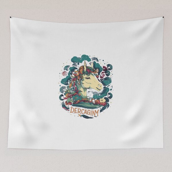 Item preview, Funny Dreamy Unicorn Personality designed and sold by lessyun.
