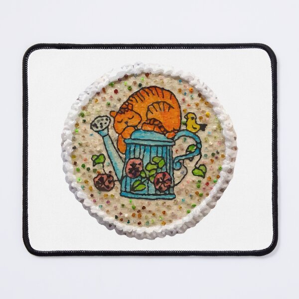 Item preview, Cat On A Garden Watering Can designed and sold by OCNau.
