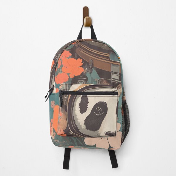 Item preview, Panda Scuba Retro Art designed and sold by SurfolioPrints.