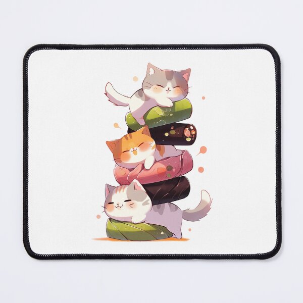 Item preview, sushi cat miaw | Japanese Anime Style designed and sold by mtperspective.
