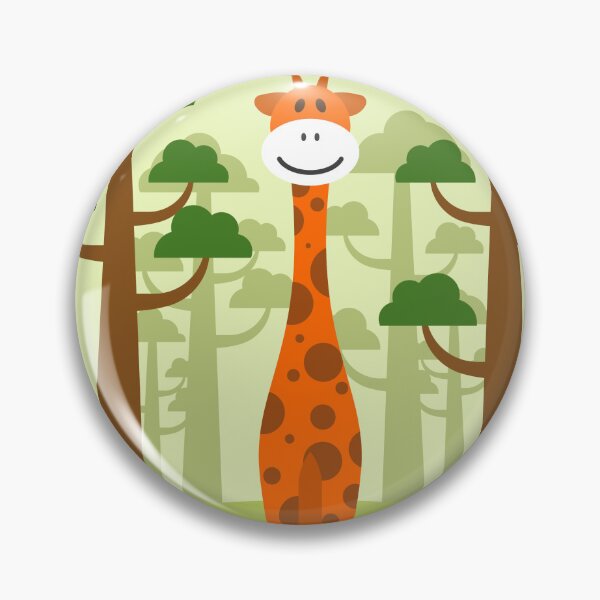 Aperçu de l'œuvre Girafe mignonne pour T-shirt. créée et vendue par PattyStudio.
