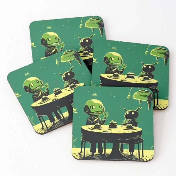 Item preview, Aliens Love Food! designed and sold by GOOD GALAXY.