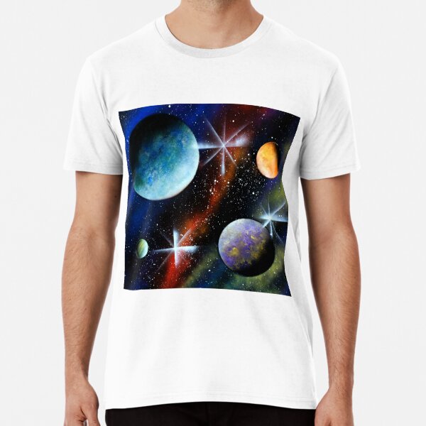 Galaxy Print Premium T-Shirt