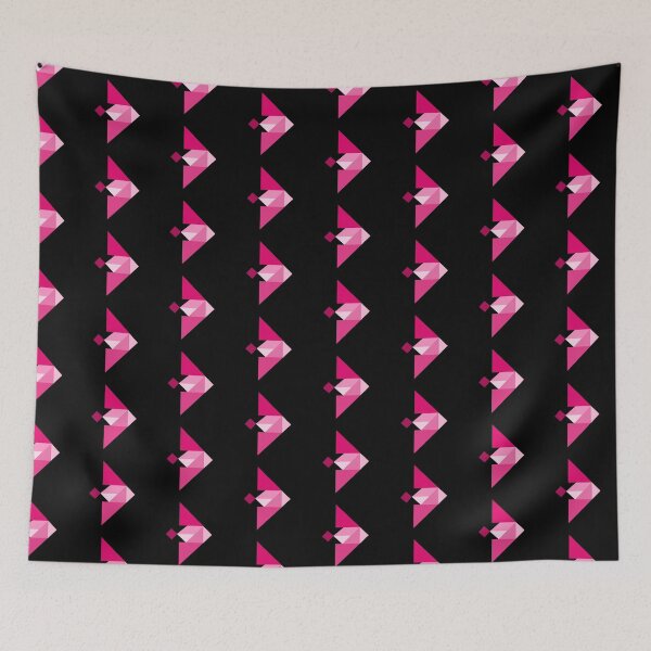Item preview, Pink Fish (on black) designed and sold by SyPhelan.