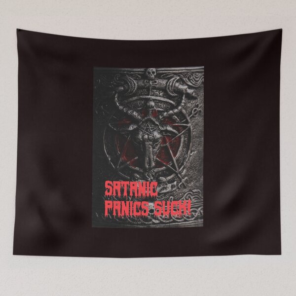 Item preview, Satanic Panics Suck! designed and sold by Radicomics.
