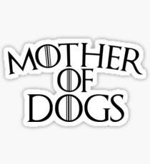 Pegatina Madre de perros