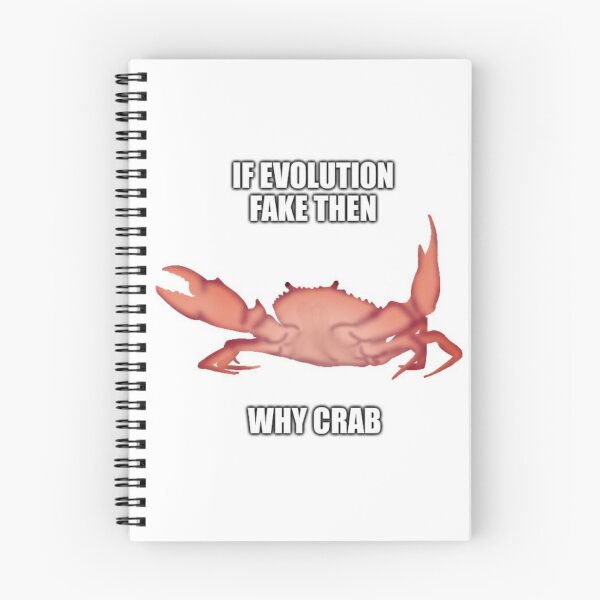 Item preview, If evolution fake then why Crab designed and sold by TsubakouStan.