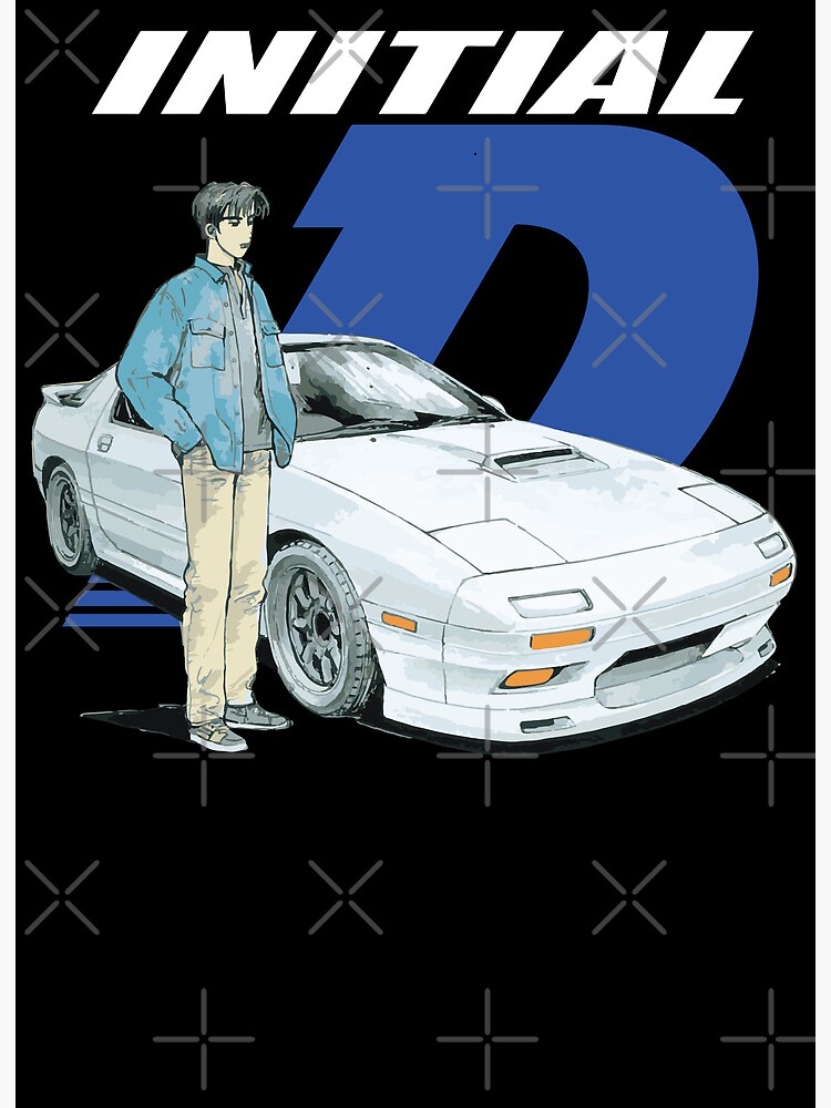 Initial D FC RX7 Stage 1 Drifting - Ryosuke Takahash RedSuns
