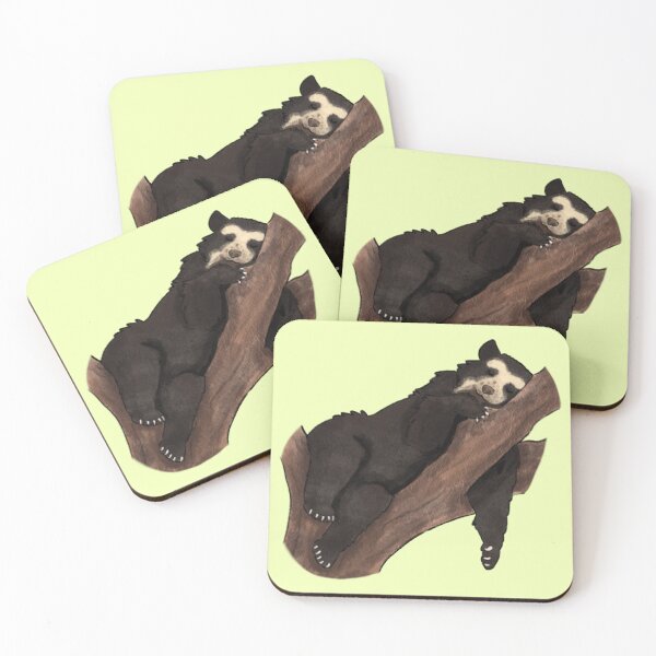 Item preview, Sleepy Spectacled Bear  designed and sold by Puppy Bandits.