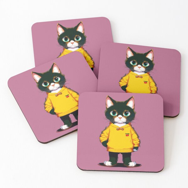 Item preview, Hipster Cat V78 designed and sold by HipsterAnimals.