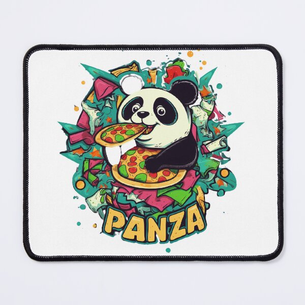 Item preview, Funny Panda Pizza Party Personality designed and sold by lessyun.