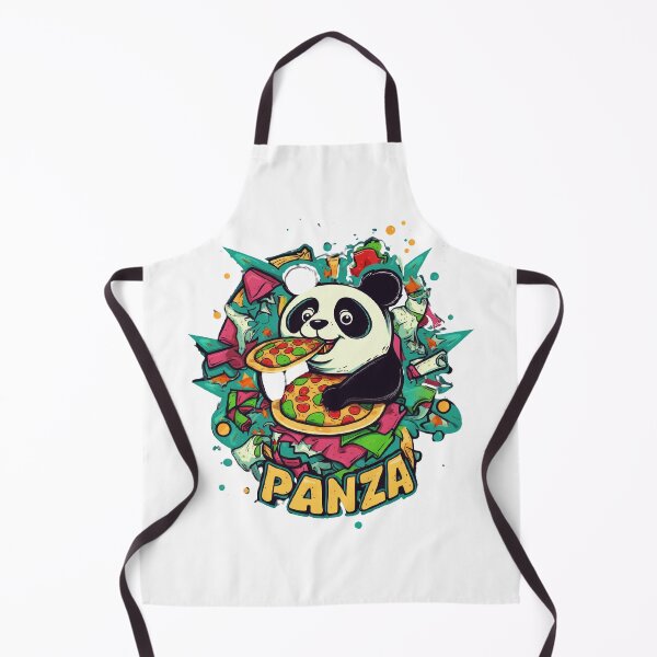Item preview, Funny Panda Pizza Party Personality designed and sold by lessyun.