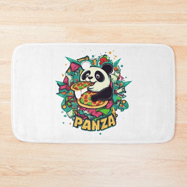 Item preview, Funny Panda Pizza Party Personality designed and sold by lessyun.