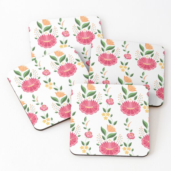 Item preview, Kalocsai folk art flower pattern designed and sold by Kormix.