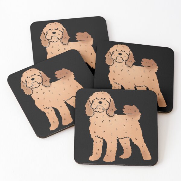 Item preview, Cockapoo cute dog illustration  designed and sold by Yarafantasyart.