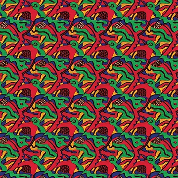 Artwork thumbnail, Old School Mix Pattern by hellcom