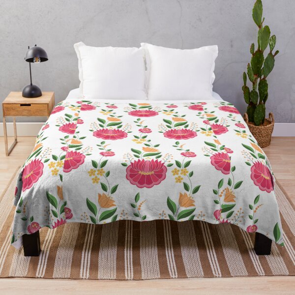 Item preview, Kalocsai folk art flower pattern designed and sold by Kormix.