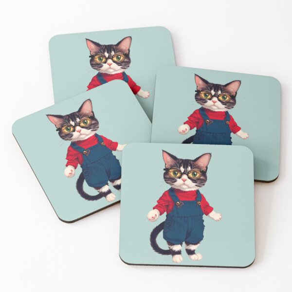 Item preview, Hipster Cat V79 designed and sold by HipsterAnimals.