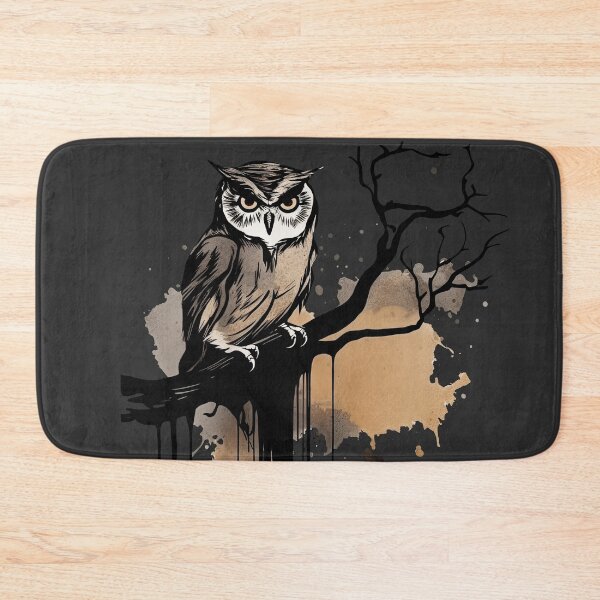 Item preview, Owl on a Creepy Branch designed and sold by cryoxene.
