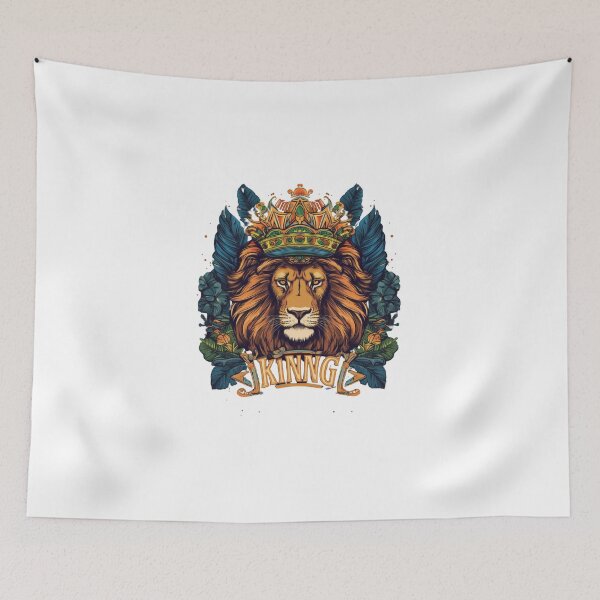 Item preview, Funny King of the Jungle Lion Personality designed and sold by lessyun.