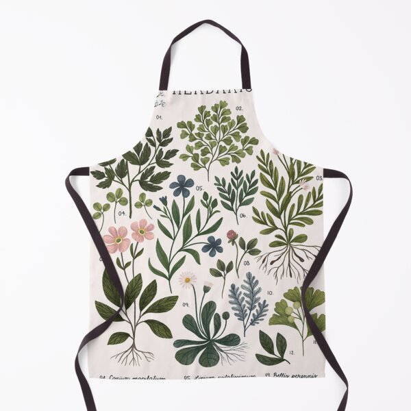 Item preview, Herbarium ~ vintage inspired botanical art print designed and sold by lauragreenee.