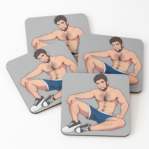 Item preview, Slim toned man in shorts - Adam designed and sold by YassBro.