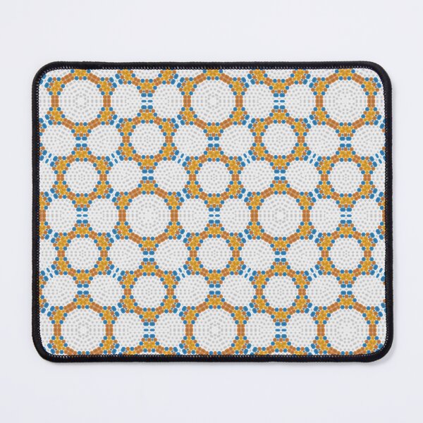 Item preview, Gold, Blue, and Cream Pattern  designed and sold by Nalwesya.