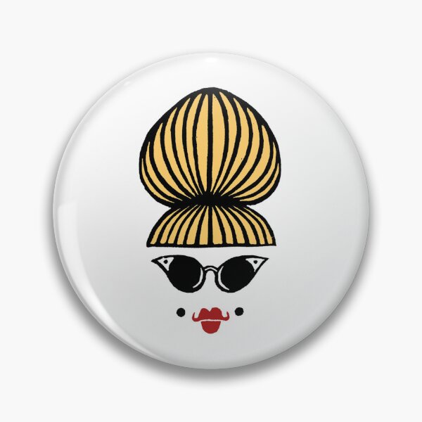 Item preview, Blonde beehive girl with retro specs  designed and sold by RavenPurdy.