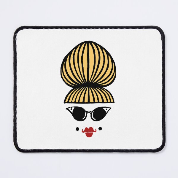 Item preview, Blonde beehive girl with retro specs  designed and sold by RavenPurdy.