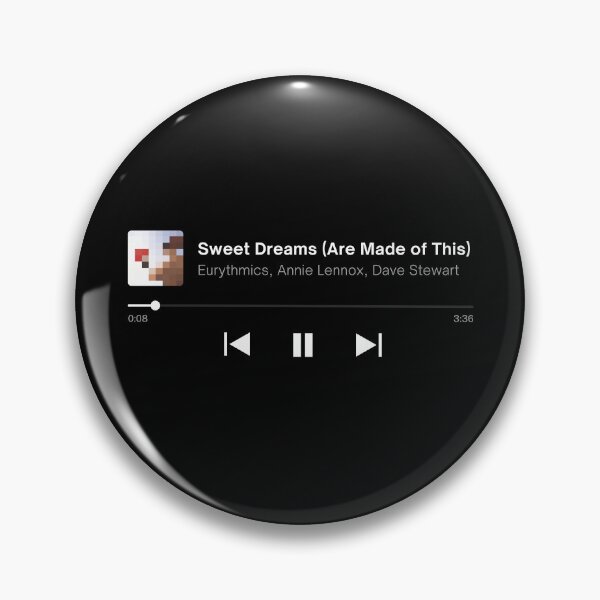 Item preview, Now Playing Sweet Dreams Are Made of This - Eurythmics (BLACK) designed and sold by mendobreaker1.