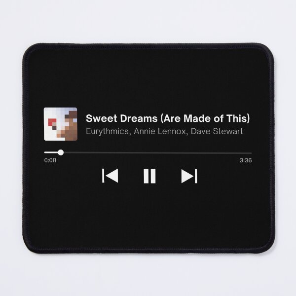 Item preview, Now Playing Sweet Dreams Are Made of This - Eurythmics (BLACK) designed and sold by mendobreaker1.