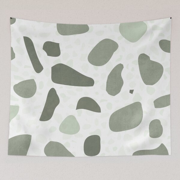 Item preview, Green terrazzo marble pattern designed and sold by Miss-Belle.